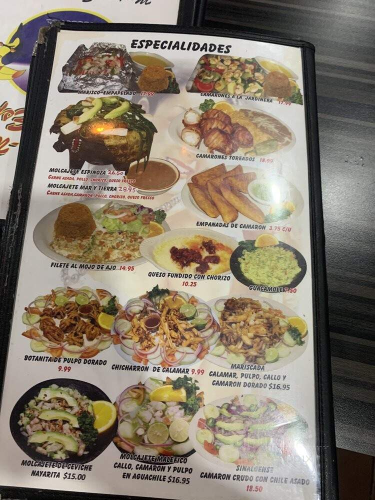 Mariscos Espinoza - San Bernardino, CA menu_pic