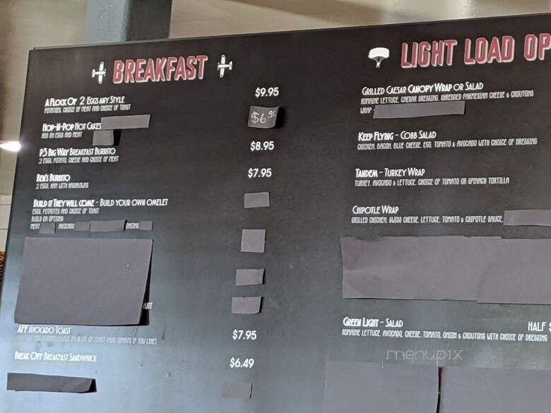 Bomb Shelter - Perris, CA menu_pic