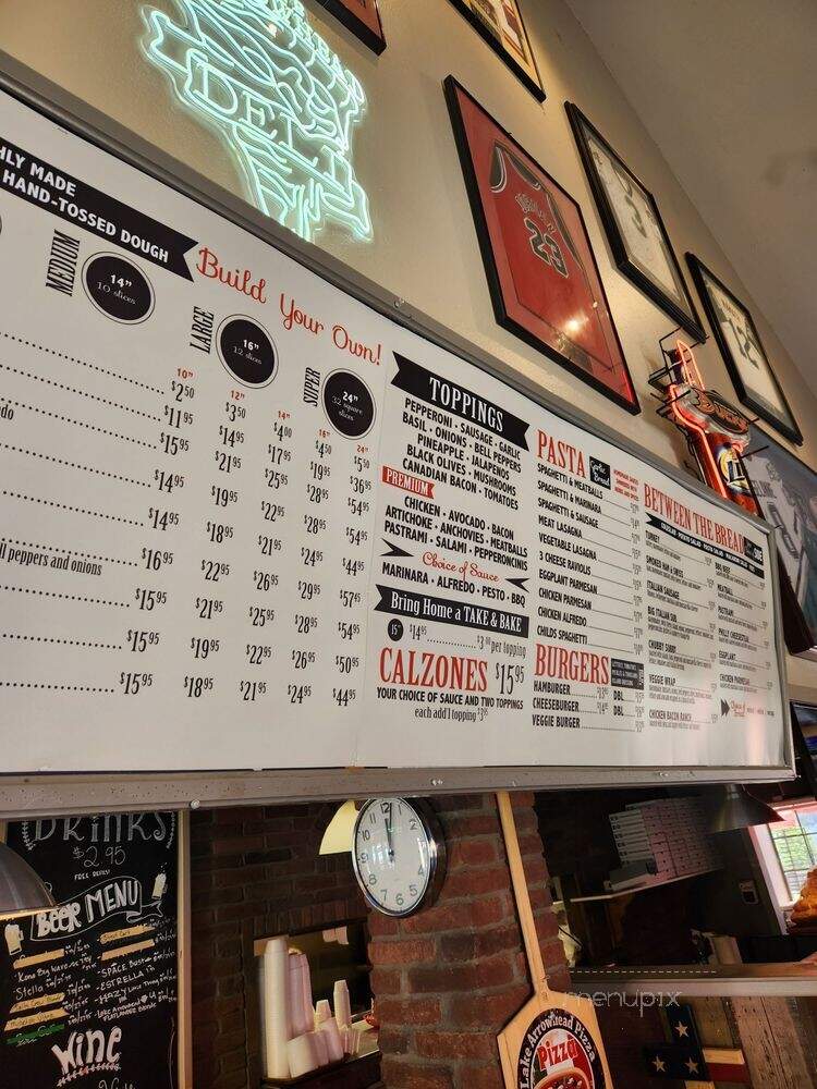 Lake Arrowhead Village Pizza - Lake Arrowhead, CA menu_pic