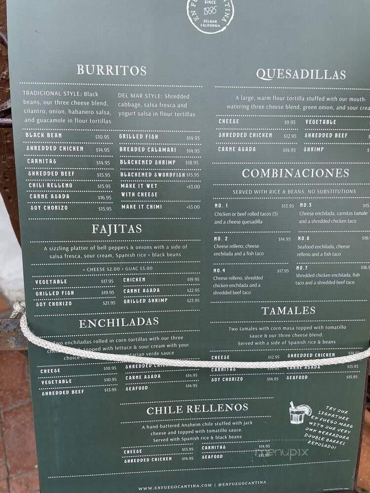 En Fuego Cantina - Del Mar, CA