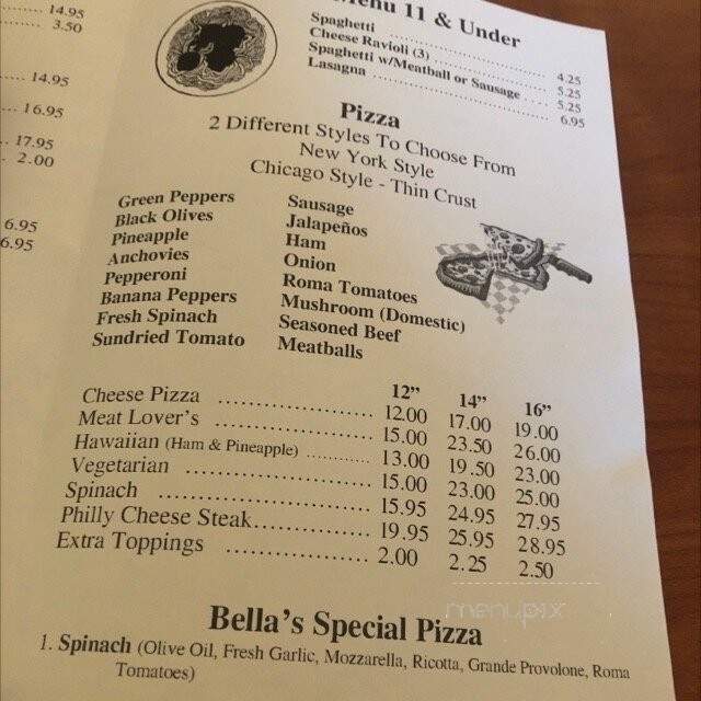 Bella's Pizza - Murrieta, CA