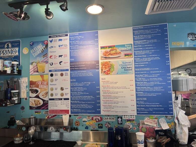 Wahoo's Fish Taco - Temecula, CA menu_pic