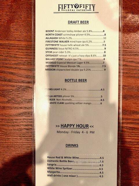 Dinner Studio - San Diego, CA menu_pic