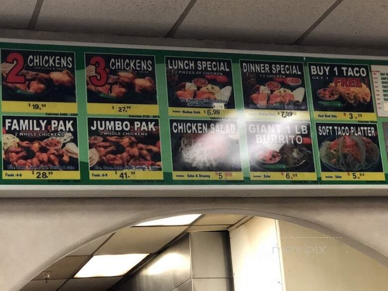 Juan Pollo - Temecula, CA menu_pic