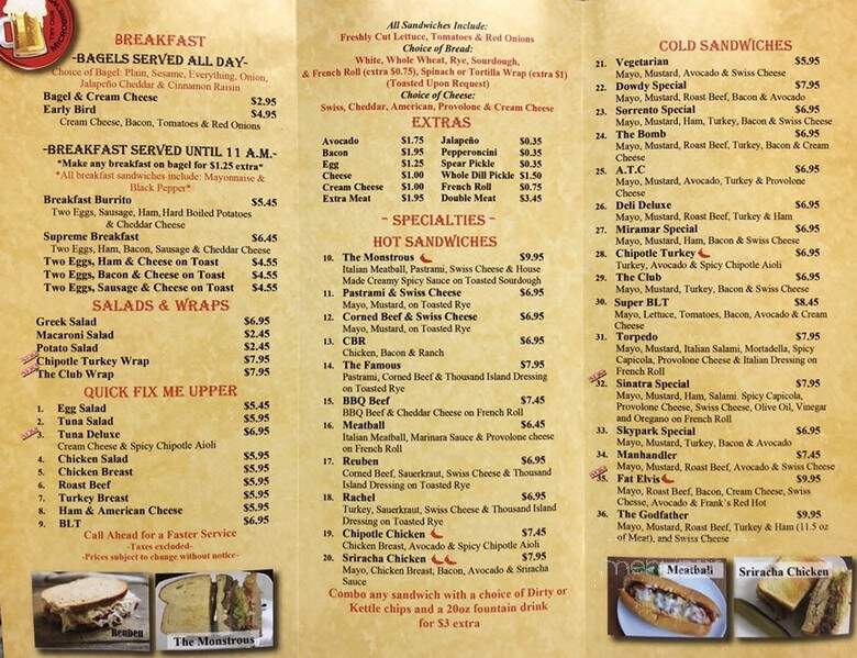 Deli Mart - San Diego, CA menu_pic