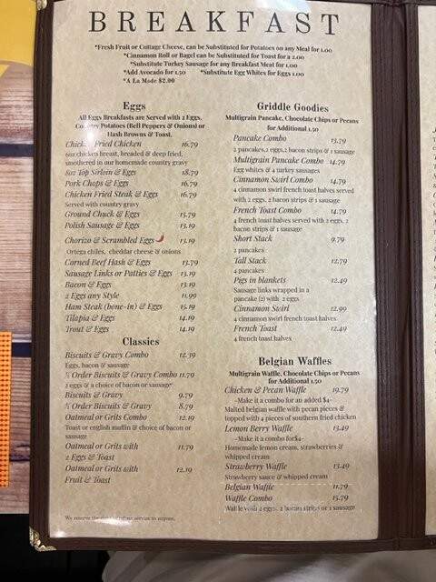 Royale Restaurant Of Calimesa - Calimesa, CA menu_pic