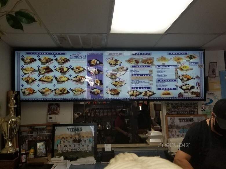 Santorini Island Grill - Poway, CA