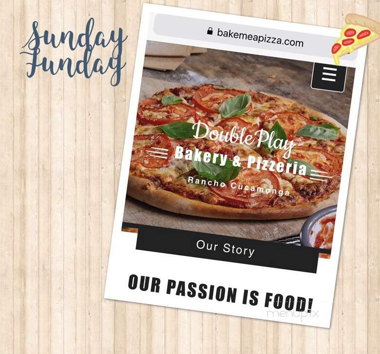 Double Play Pizza - Rancho Cucamonga, CA menu_pic