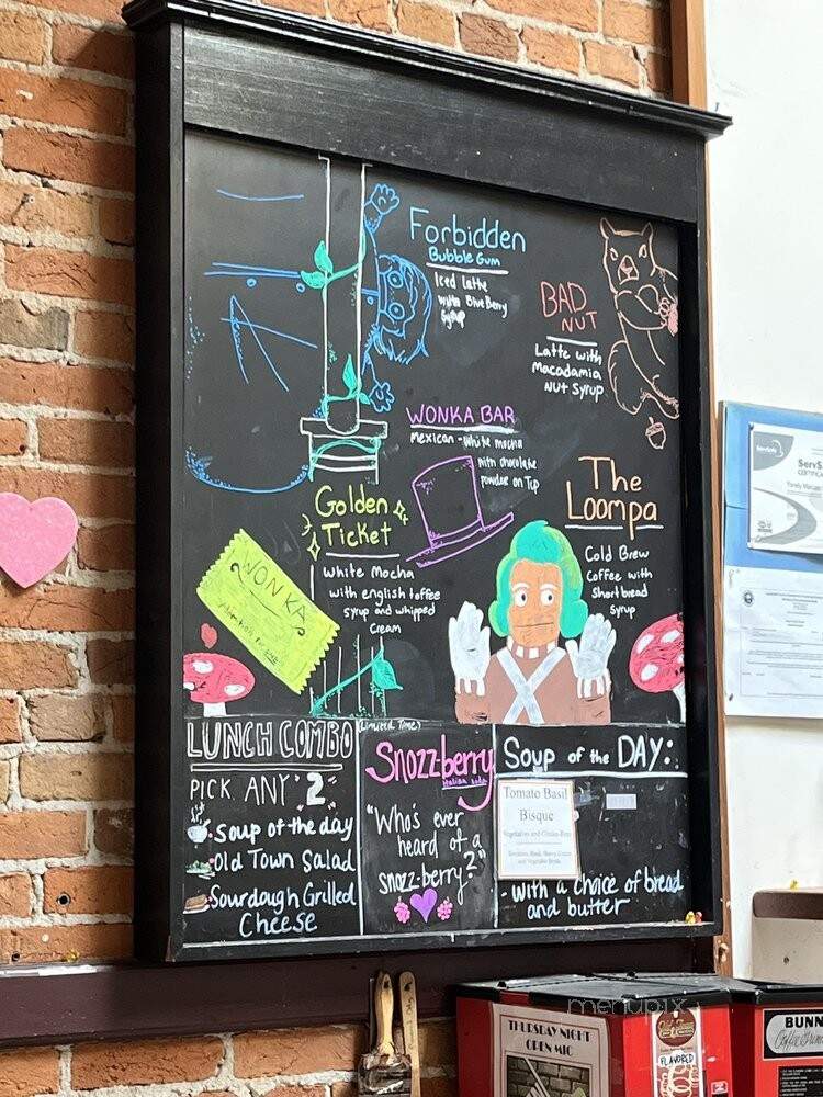 Old Town Coffee & Chocolates - Eureka, CA menu_pic