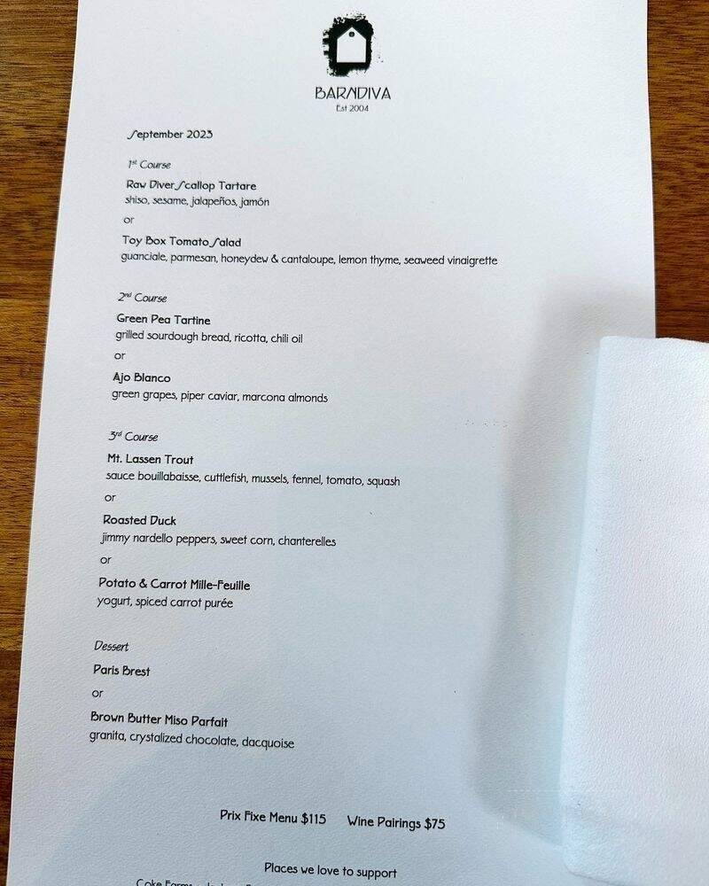 Barndiva - Healdsburg, CA