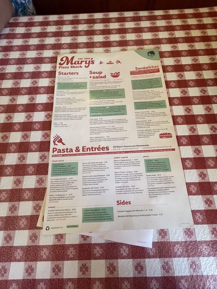 Mary's Pizza Shack - Santa Rosa, CA