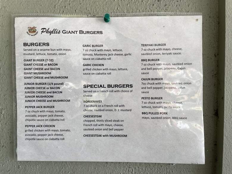 Phyllis' Giant Burgers - Santa Rosa, CA
