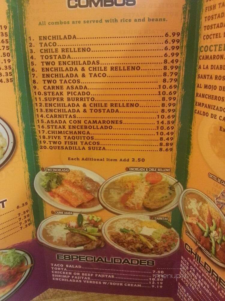 Taqueria Santa Rosa - Santa Rosa, CA menu_pic