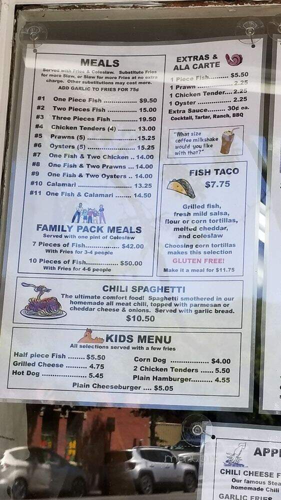 Fourth & Sea - Petaluma, CA menu_pic