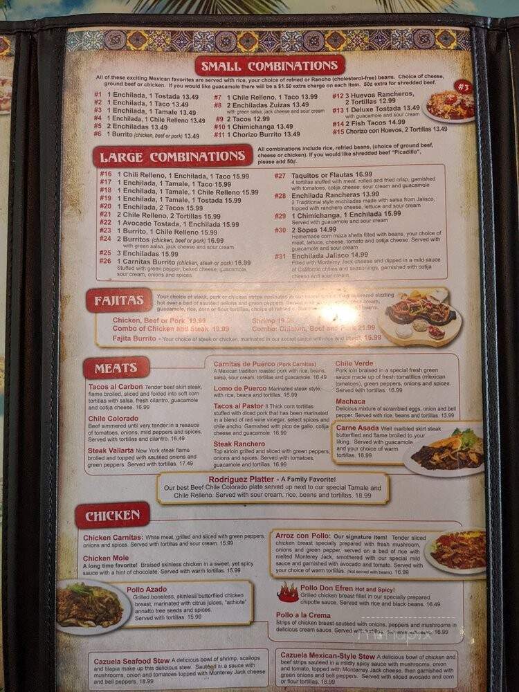 Puerto Vallarta A Family - Yreka, CA menu_pic