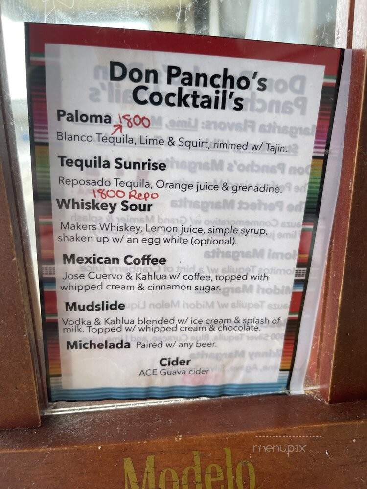 Don Panchos Mexican Restaurant - Petaluma, CA