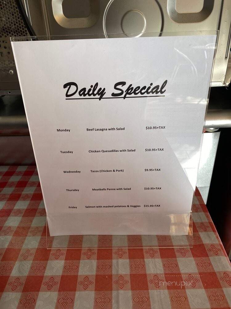 Shelter Bay Cafe - Mill Valley, CA menu_pic
