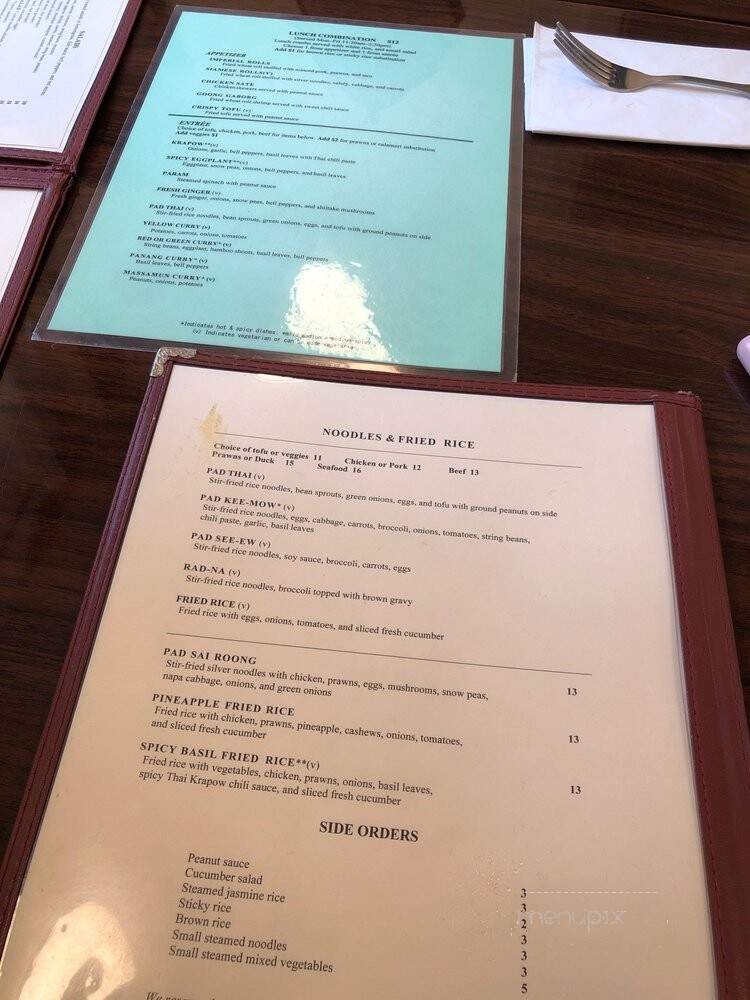 Arawan Thai Restaurant - Sausalito, CA