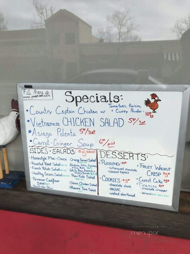 Poulet - Berkeley, CA menu_pic