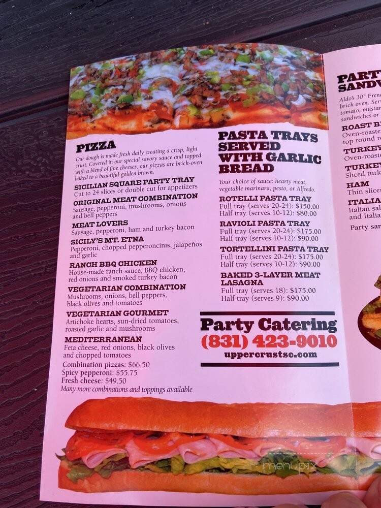 Upper Crust Pizza & Pasta - Santa Cruz, CA
