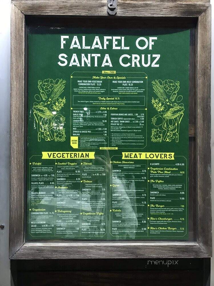 Falafel Of Santa Cruz - Santa Cruz, CA