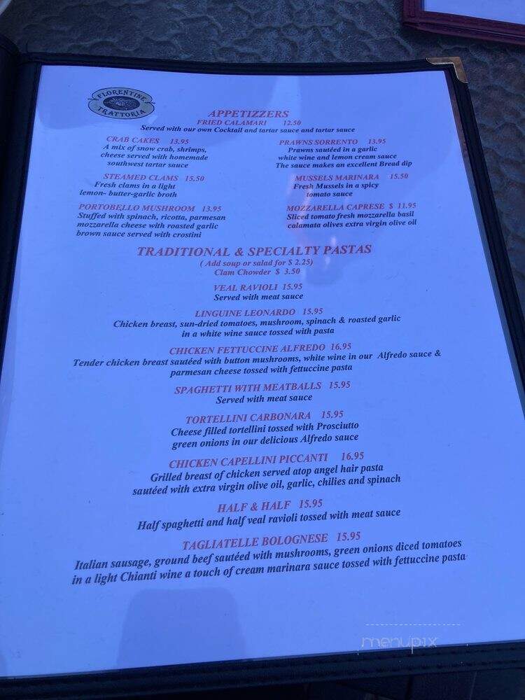 Florentine Restaurants & Pasta - Saratoga, CA