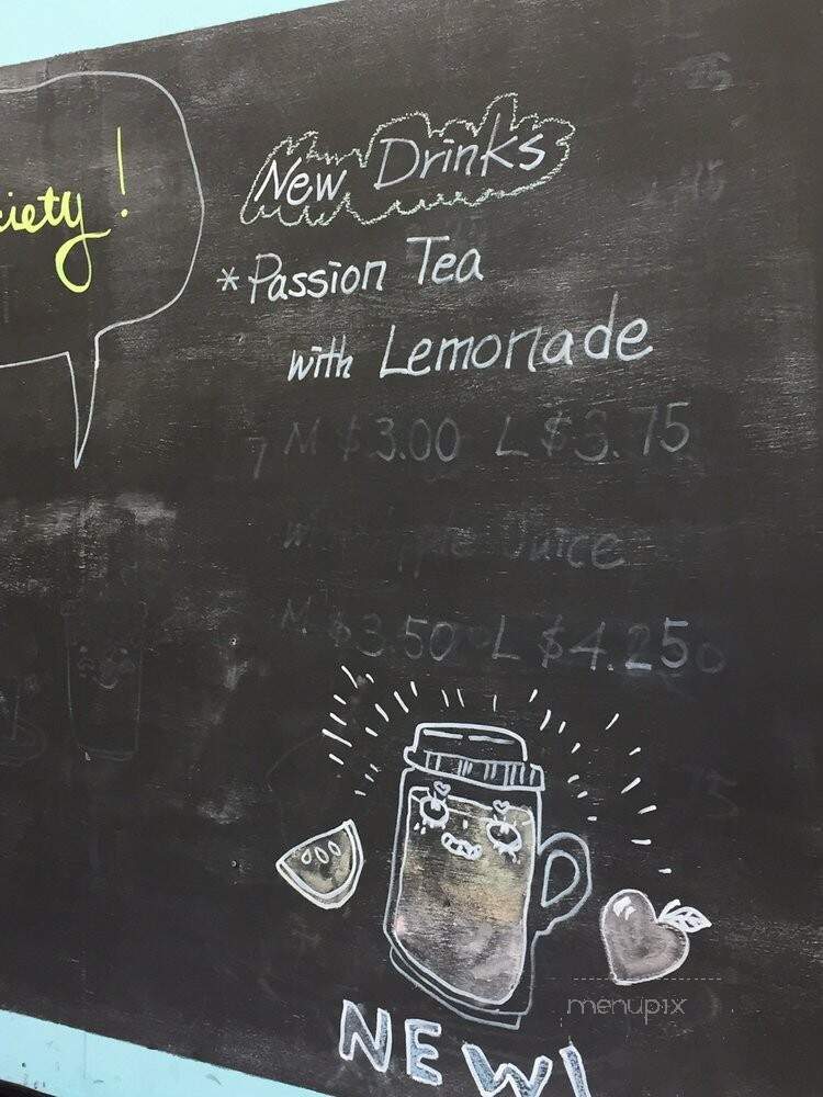 Coffee Society - Cupertino, CA menu_pic