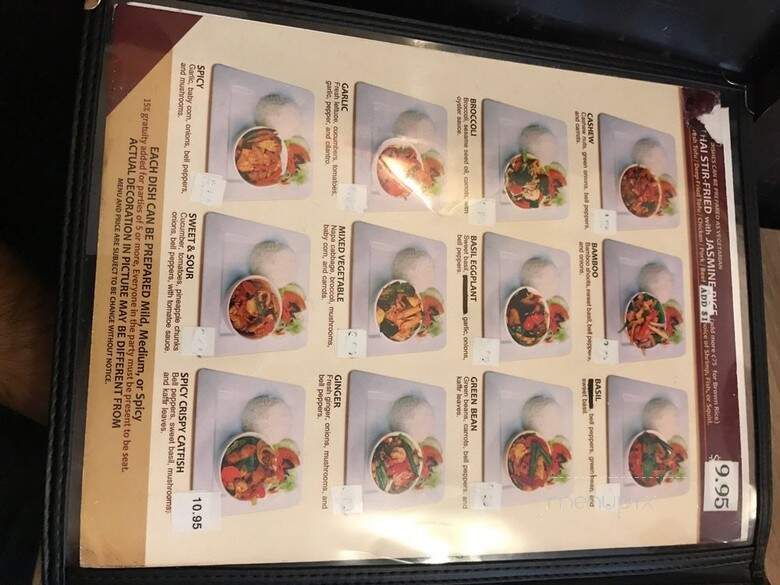 Thai Chili Cuisine - Santa Clara, CA menu_pic
