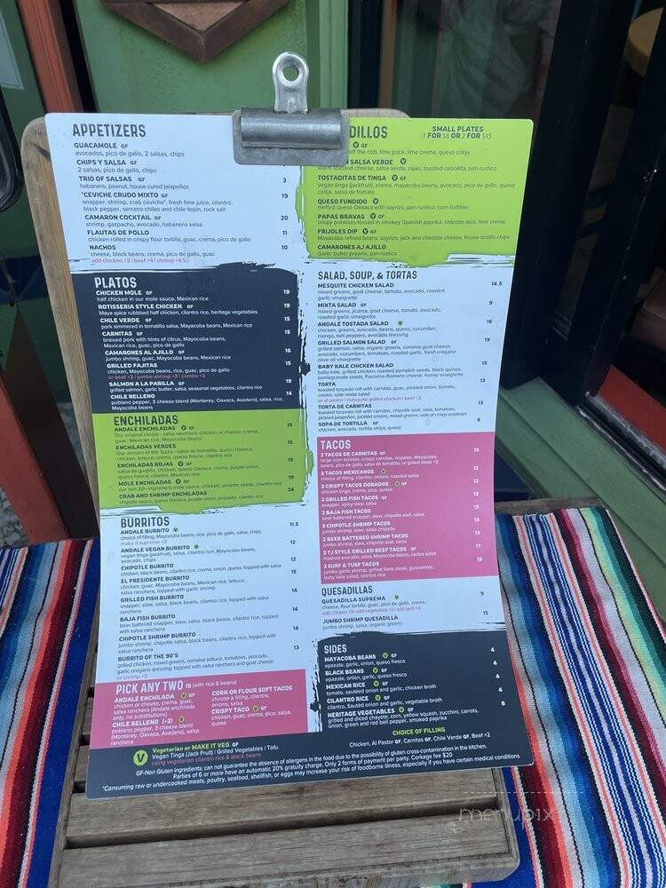 Andale Taqueria - Los Gatos, CA
