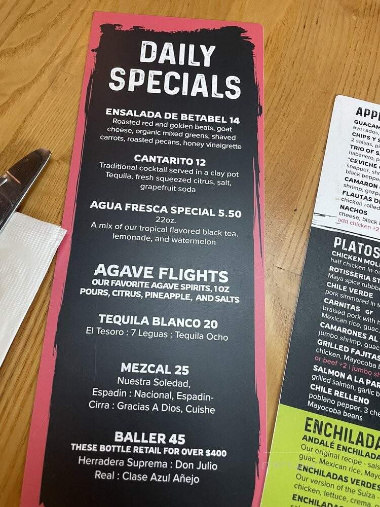 Andale Taqueria - Los Gatos, CA