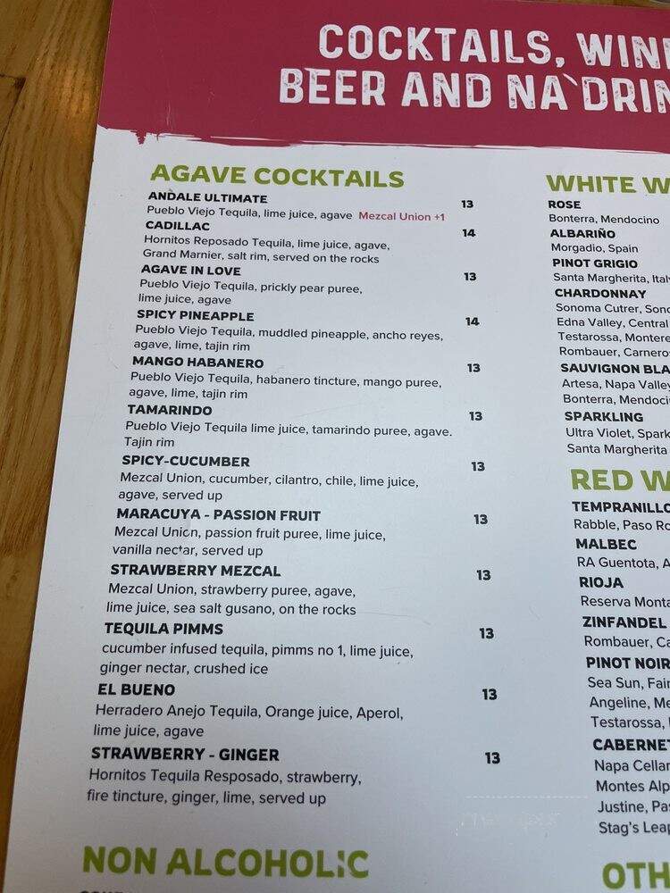 Andale Taqueria - Los Gatos, CA