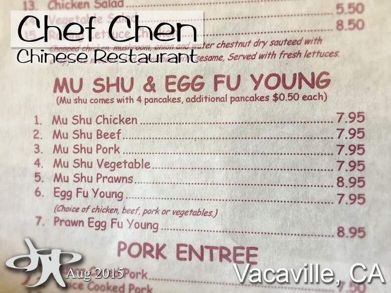 Chef Chen - Vacaville, CA