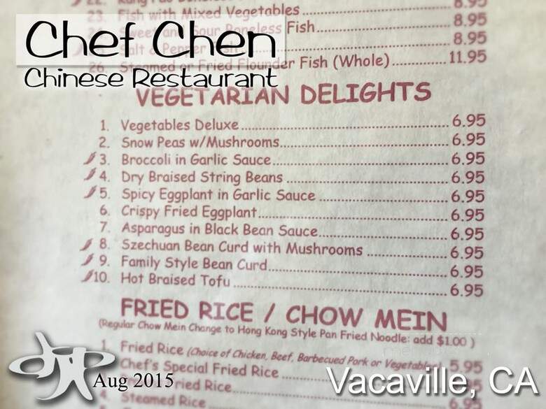 Chef Chen - Vacaville, CA menu_pic