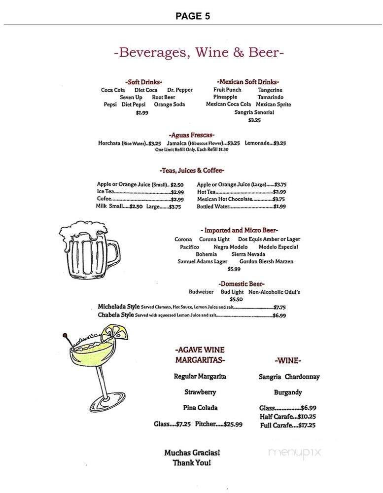 El Amigo Burrito - Santa Clara, CA menu_pic