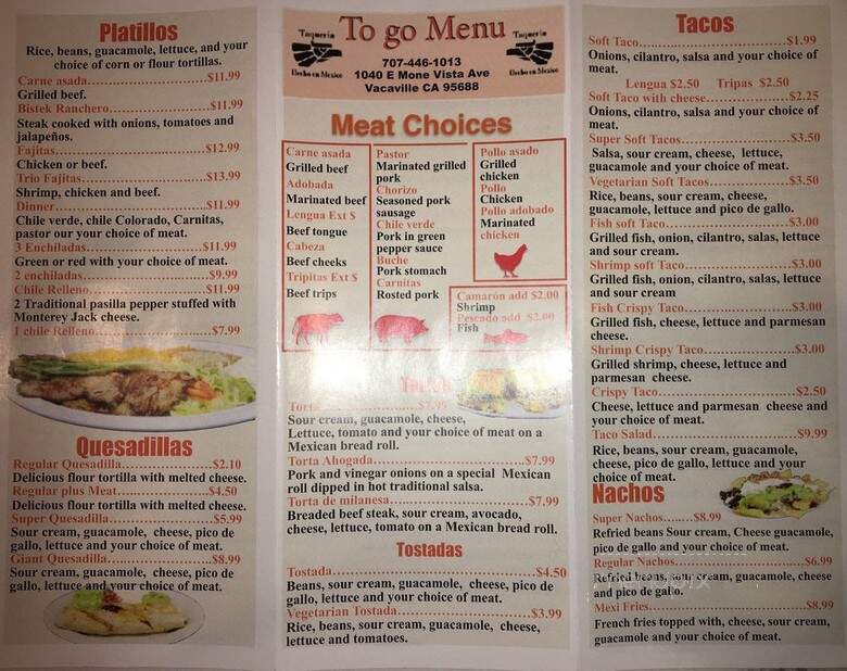 Taqueria Hecho En Mexico - Vacaville, CA