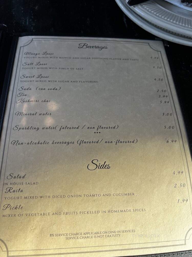 Kabab & Currys - Santa Clara, CA menu_pic
