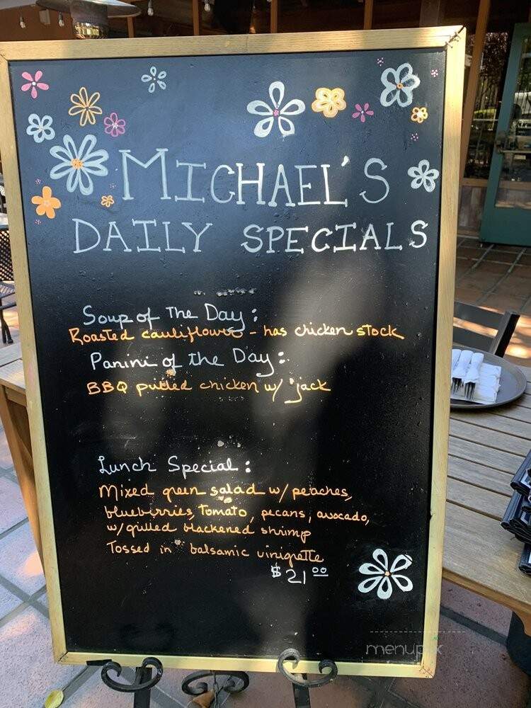 Michael's On Main - Soquel, CA menu_pic