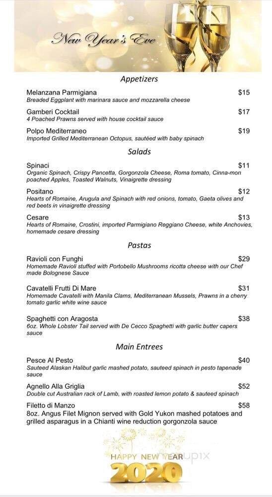 Fratello's - San Jose, CA menu_pic