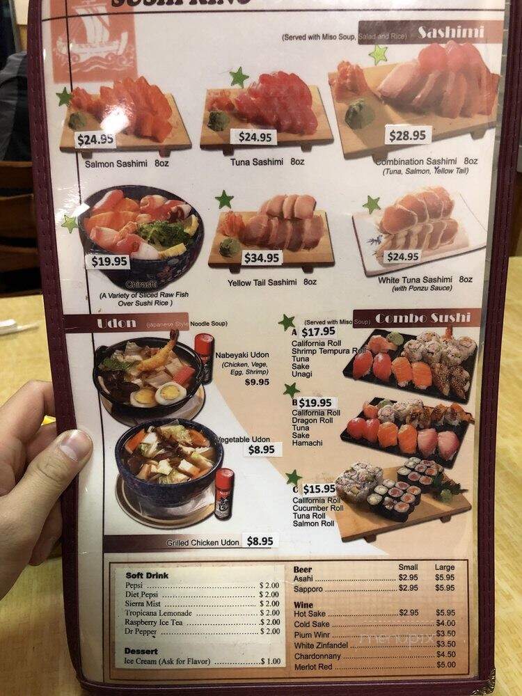 Sushi King - Milpitas, CA menu_pic