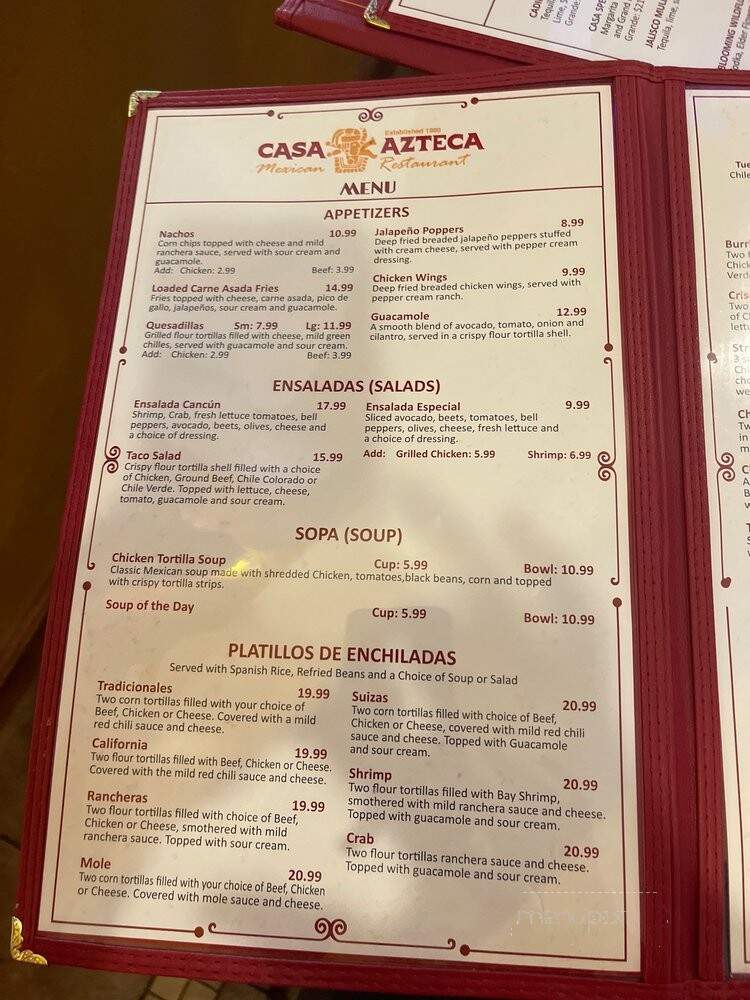 Casa Azteca Mexican Restaurant - Milpitas, CA