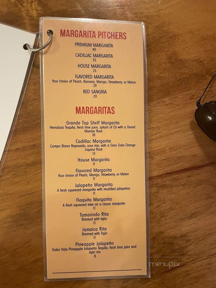Mexico Lindo - San Jose, CA menu_pic