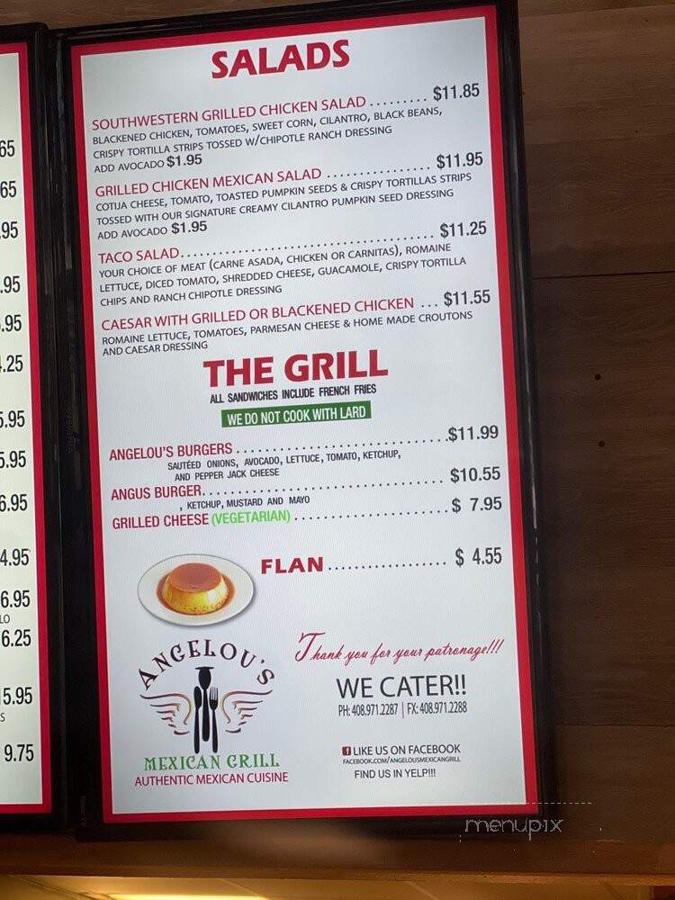 Angelous Cafe & Grill - San Jose, CA