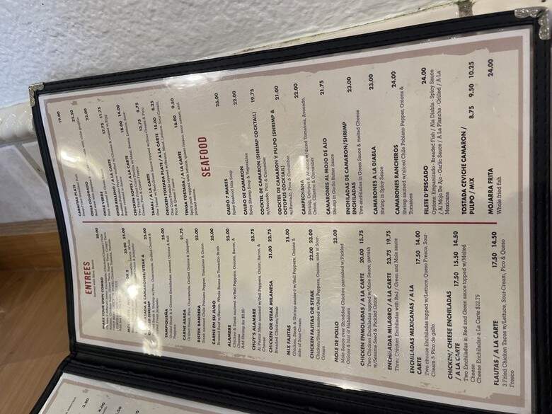 Taqueria Tlaquepague - San Jose, CA menu_pic