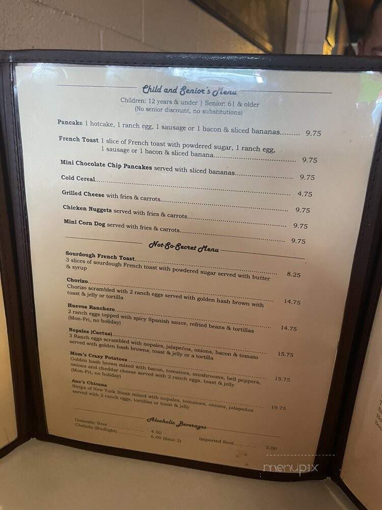 A Bite Of Wyoming Coffee Shop - San Jose, CA menu_pic