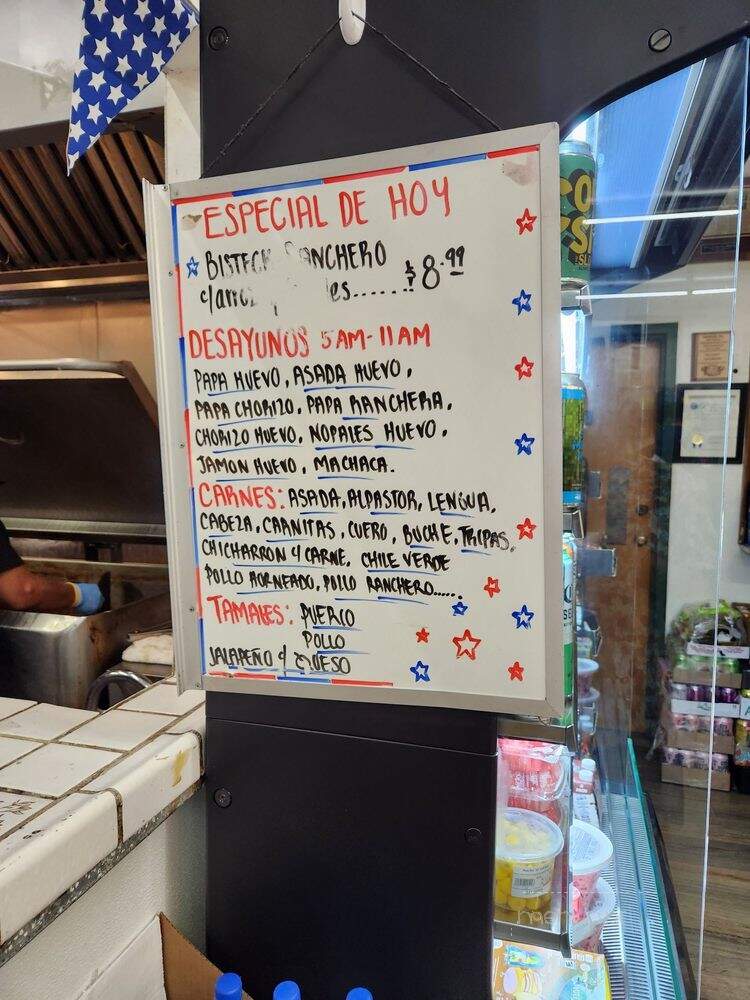 D'La Colemena Mexican Food - Watsonville, CA menu_pic