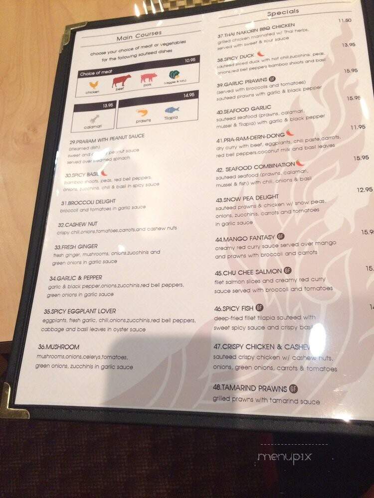 Thai Nakorn - Davis, CA menu_pic