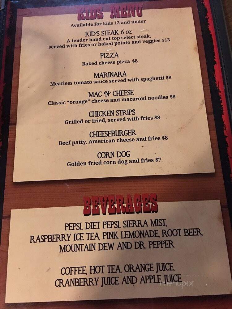 Ranch House - Yuba City, CA menu_pic