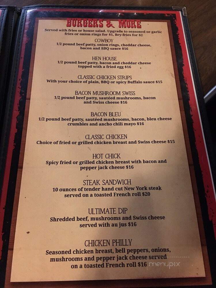 Ranch House - Yuba City, CA menu_pic