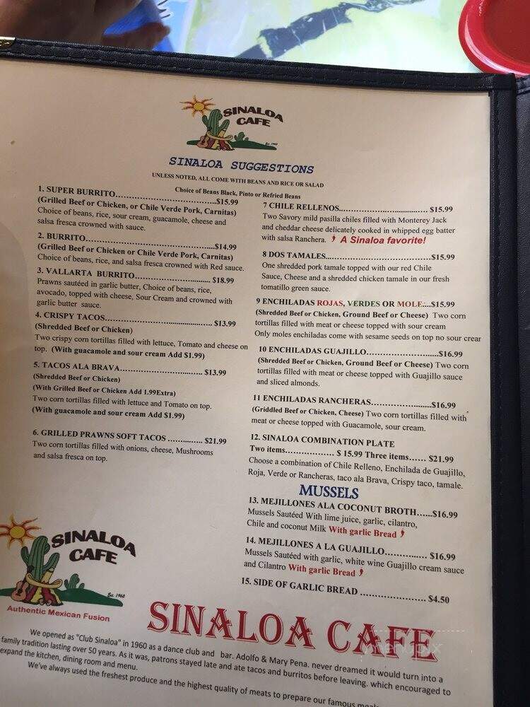 Sinaloa Cafe - Morgan Hill, CA