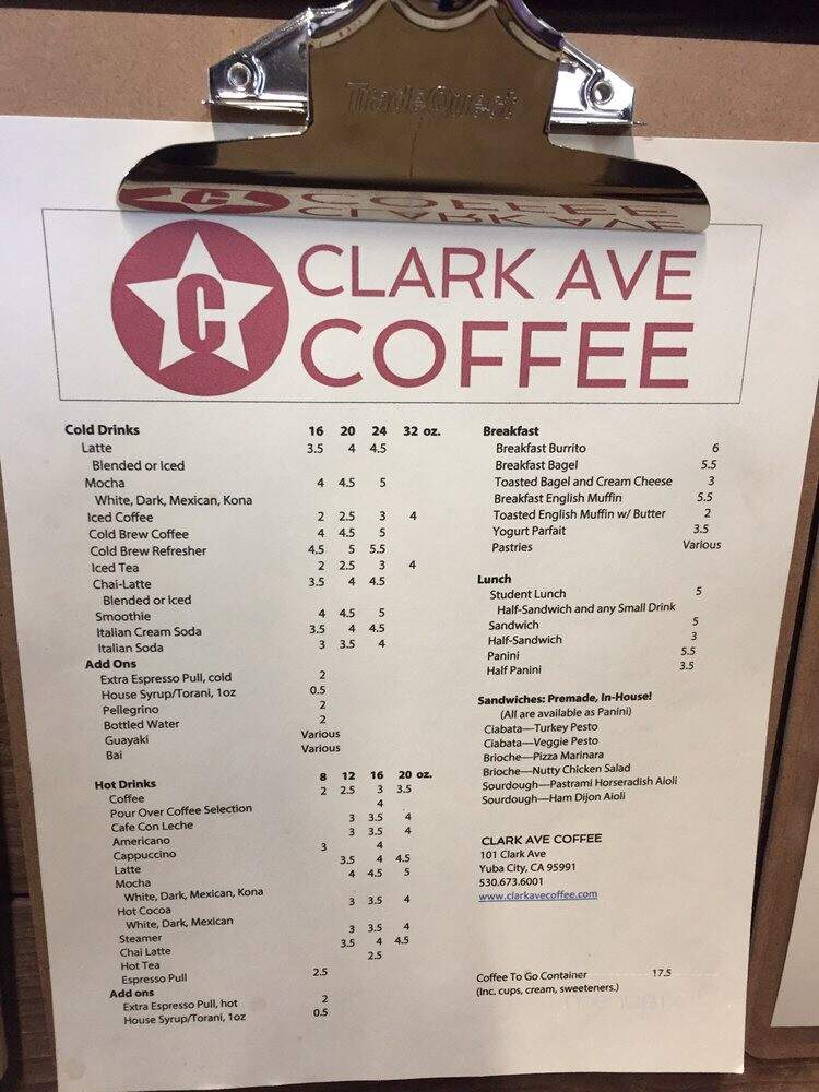 Clark Avenue Coffee Shop - Yuba City, CA